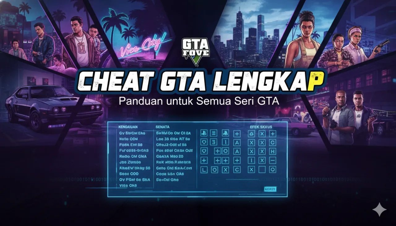Cheat GTA Lengkap: Panduan untuk Semua Seri GTA