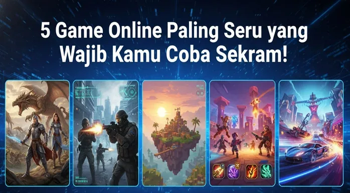 5 Game Online Paling Seru yang Wajib Kamu Coba Sekarang!