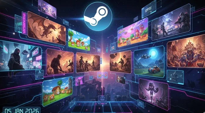 10 Game yang Sedang Naik Daun di Steam per 5 Januari 2026