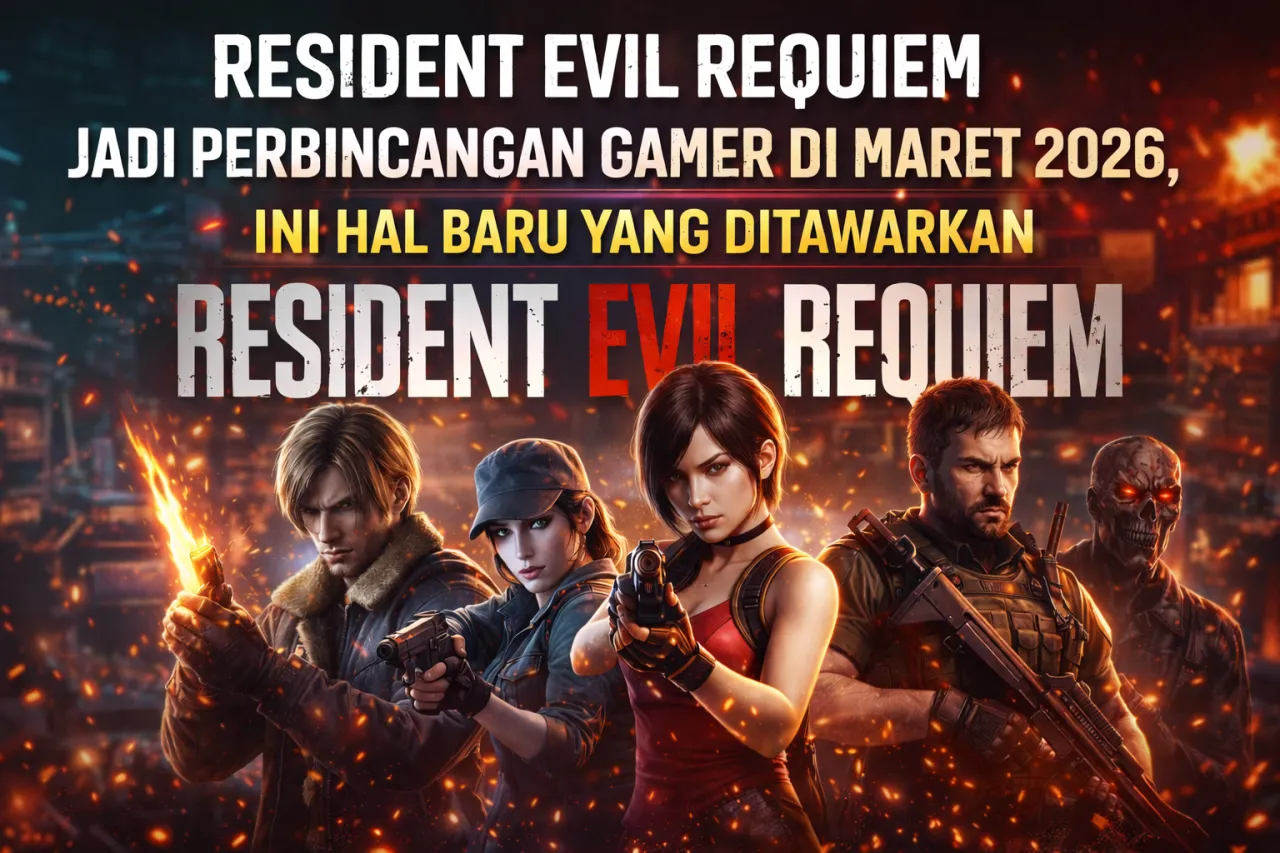 Resident Evil Requiem Jadi Perbincangan Gamer di Maret 2026, Ini Hal Baru yang Ditawarkan
