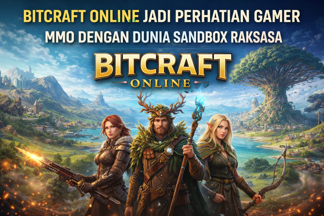 BitCraft Online Jadi Perhatian Gamer MMO dengan Dunia Sandbox Raksasa